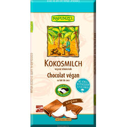 Ciocolata cu Lapte de Cocos Ecologica/Bio 80g RAPUNZEL