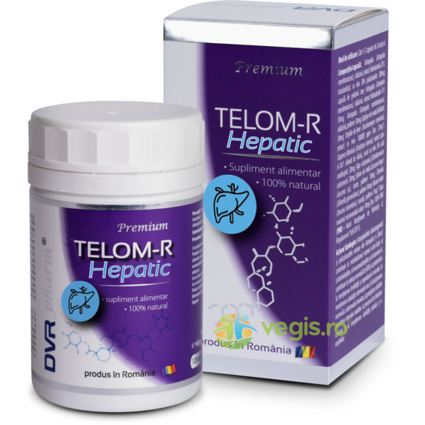 Telom-R Hepatic 120Cps, DVR PHARM, Capsule, Comprimate, 1, Vegis.ro