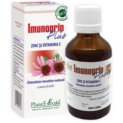 Imunogrip Plus Zinc si Vitamina C 50ml PLANTEXTRAKT
