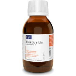 Ulei de Ricin cu Vitamina A 100ml TIS FARMACEUTIC