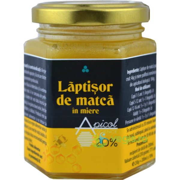 Laptisor de Matca in Miere (20%) 230g, APICOLSCIENCE, Produse Apicole Naturale, 1, Vegis.ro