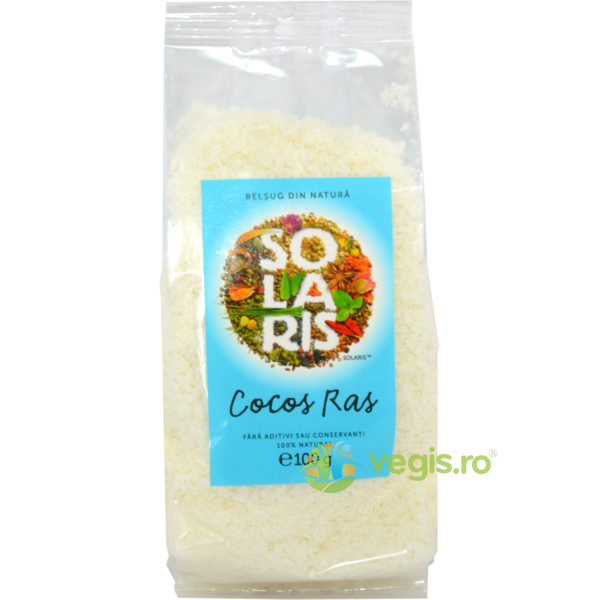 Cocos Ras 100g, SOLARIS, Produse din Nuca de Cocos, 1, Vegis.ro