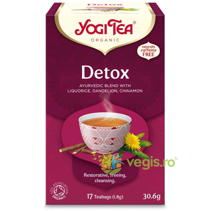 Ceai Detox Ecologic/Bio 17dz 30.6g (Doze Ceaiuri doze