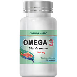 Omega 3 Ulei de Somon 30cps COSMOPHARM