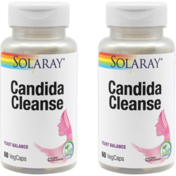 Candida Cleanse 60cps+60cps Secom, SOLARAY
