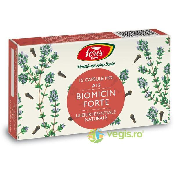 Pachet Biomicin Forte (A15) 15cps+15cps, FARES, Capsule, Comprimate, 2, Vegis.ro