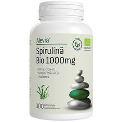 Spirulina 1000mg Ecologic/Bio 100 cpr ALEVIA