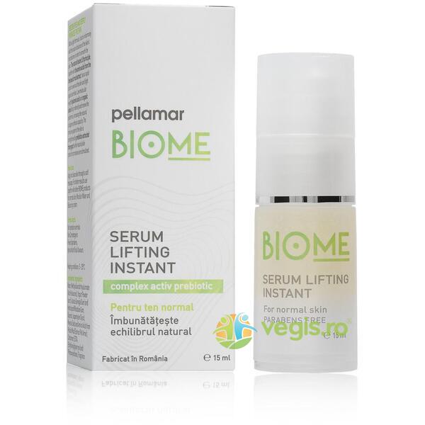 Serum Lifting Instant pentru Ten Normal Biome 15ml, PELLAMAR, Cosmetice ten, 1, Vegis.ro