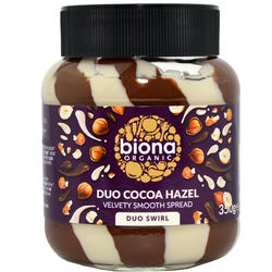 Crema de Ciocolata Duo cu Alune Ecologica/Bio 350g BIONA