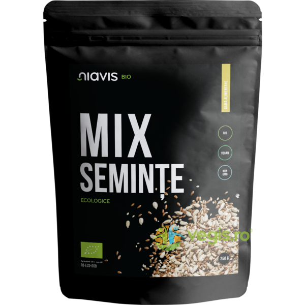 Mix de Seminte Ecologice/Bio 250g, NIAVIS, Nuci, Seminte, 1, Vegis.ro