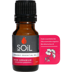 Ulei Esential de Muscata Trandafir (Rose Geranium) Ecologic/Bio 10ml SOiL