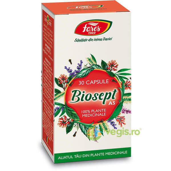 Biosept (A5) 30cps, FARES, Antibiotice naturale, 1, Vegis.ro