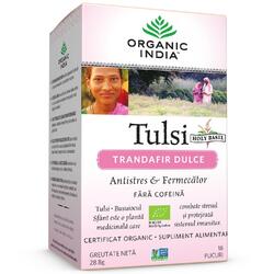 Ceai Tulsi Trandafir Dulce Ecologic/Bio 18dz ORGANIC INDIA