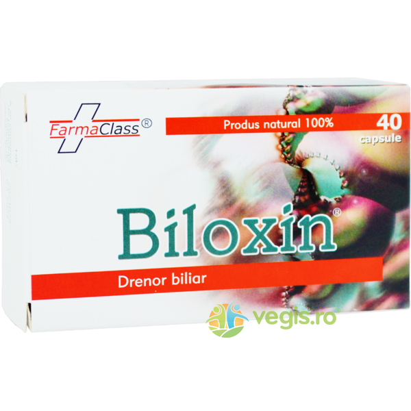 Biloxin 40cps, FARMACLASS, Capsule, Comprimate, 1, Vegis.ro