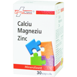 Calciu Magneziu Zinc 30cps FARMACLASS
