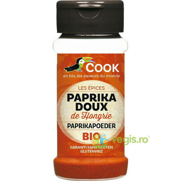 Paprika (Boia Dulce) Solnita Ecologica/Bio 40g, COOK, Alimente BIO/ECO, 1, Vegis.ro