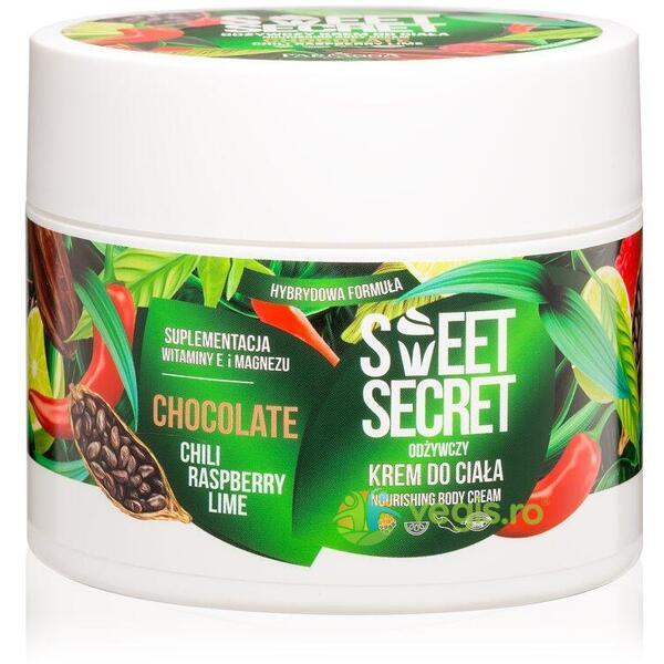 Sweet Secret Crema Hibrida Nutritiva de Corp cu Ciocolata, Chilli, Zmeura si Lime 200ml, FARMONA, Corp, 1, Vegis.ro