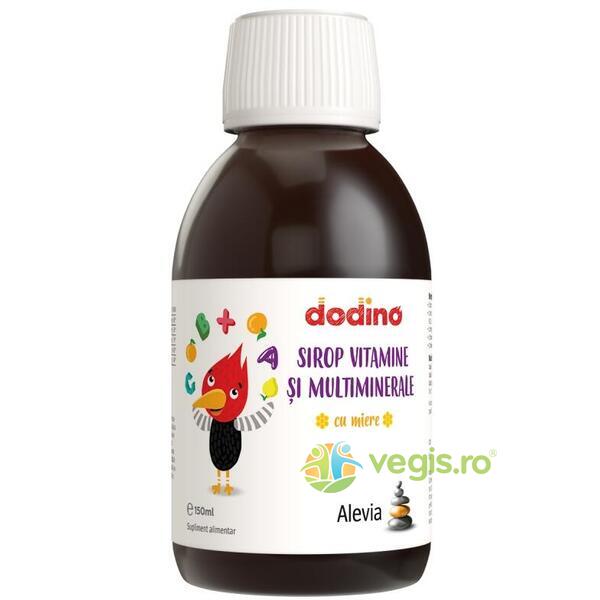 Dodino Sirop Vitamine si Multiminerale 150ml, ALEVIA, Suplimente pentru copii, 2, Vegis.ro