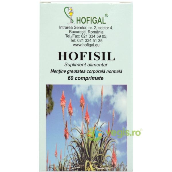 Hofisil 60cpr, HOFIGAL, Capsule, Comprimate, 1, Vegis.ro