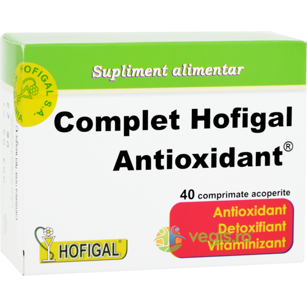 Complet Antioxidant 40cpr, HOFIGAL, Capsule, Comprimate, 1, Vegis.ro