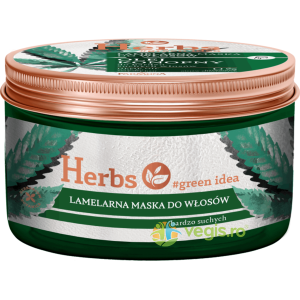 Masca Lamelara pentru Par Uscat cu Ulei De Canepa Herbs 250ml, FARMONA, Cosmetice Par, 2, Vegis.ro