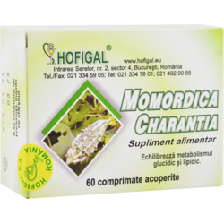 Momordica (Castravete amar) 500mg 60cpr HOFIGAL
