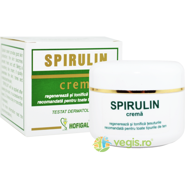 Crema Spirulin 50ml, HOFIGAL, Tratamente Acnee, 1, Vegis.ro