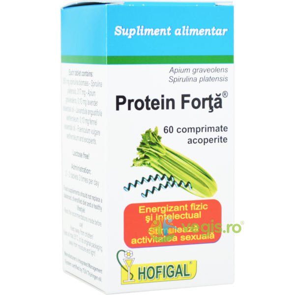 Protein Forta 60cpr, HOFIGAL, Fertilitate, Potenta, 1, Vegis.ro