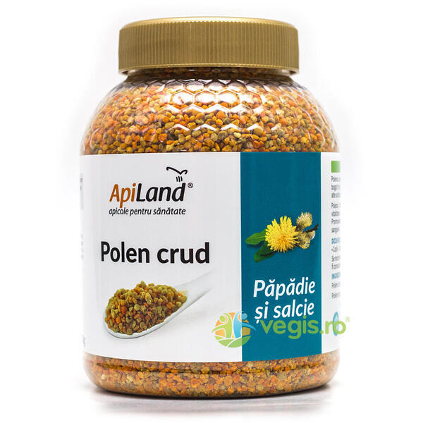 Polen Crud de Papadie si Salcie 500g, APILAND, Produse Apicole Naturale, 1, Vegis.ro
