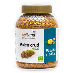 Polen Crud de Papadie si Salcie Ecologic/Bio 500g APILAND