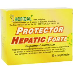 Protector Hepatic Forte 40cpr HOFIGAL