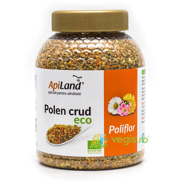 Polen Crud Poliflor Ecologic/Bio 500g, APILAND, Produse Apicole Naturale, 1, Vegis.ro