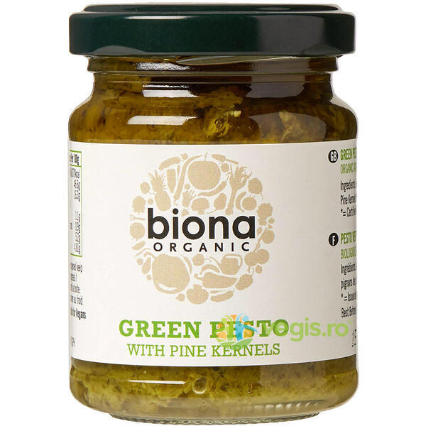 Pesto Verde Ecologic/Bio 120g, BIONA, Conserve Naturale, 3, Vegis.ro