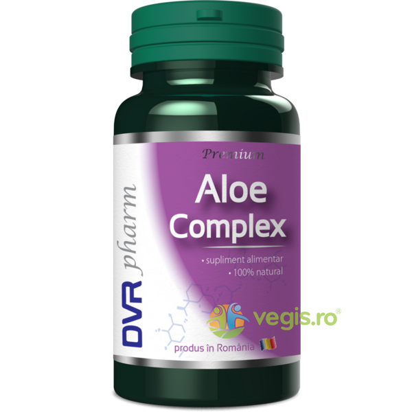 Aloe Complex 30cps, DVR PHARM, Capsule, Comprimate, 1, Vegis.ro