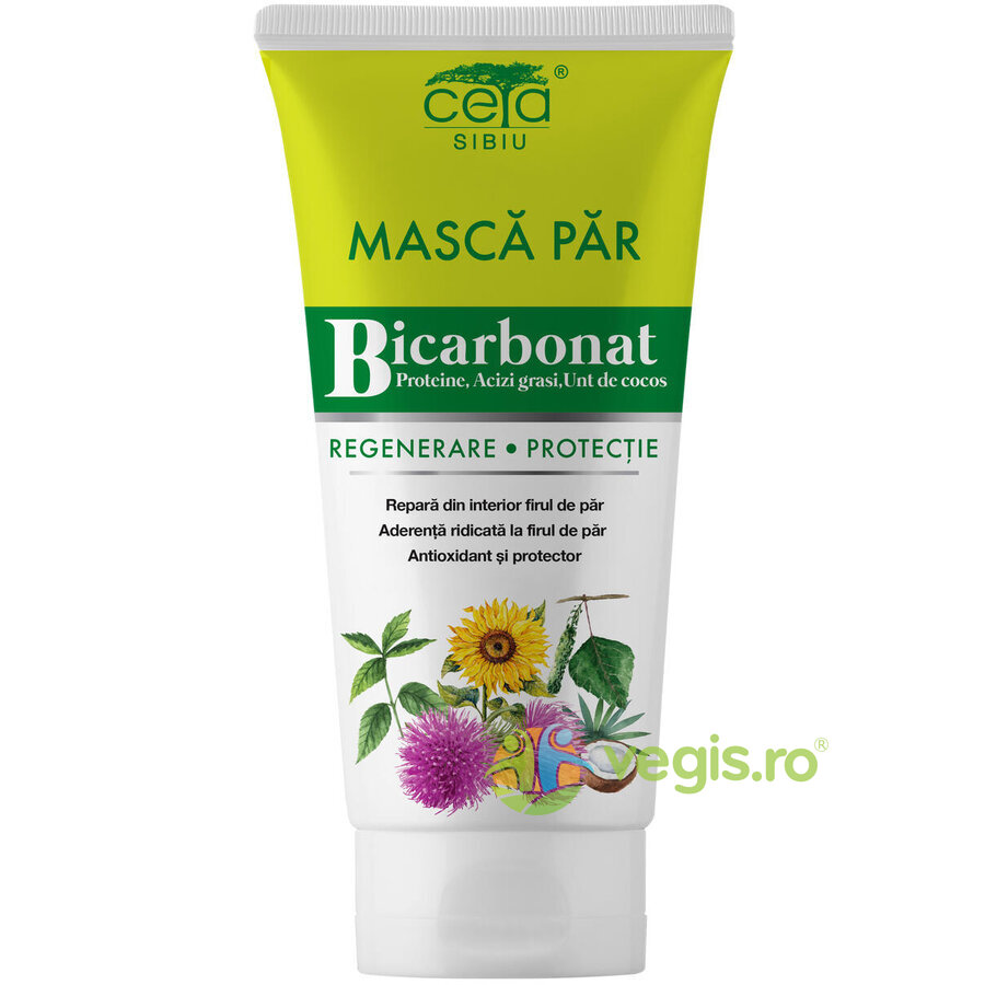 Masca de Par pentru Regenerare si Protectie cu Bicarbonat 150ml 150ml Cosmetice