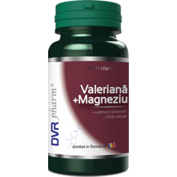Valeriana+Magneziu 30cps DVR PHARM