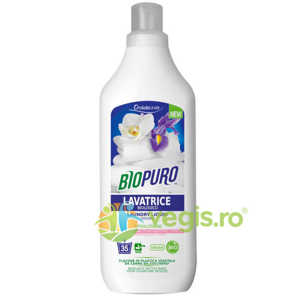 Detergent Lichid Hipoalergenic pentru Rufe Albe si Colorate Ecologic/Bio 1000ml 1000ml| Detergenti