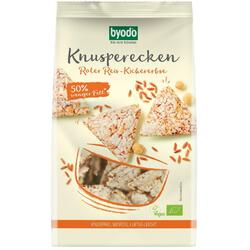 Mini Crackers din Orez Rosu si Naut Fara Gluten Ecologici/Bio 90g BYODO