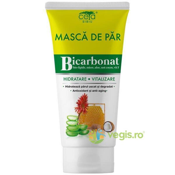 Masca de Par  cu Bicarbonat pentru Hidratare si Vitalizare 150ml, CETA SIBIU, Cosmetice Par, 1, Vegis.ro