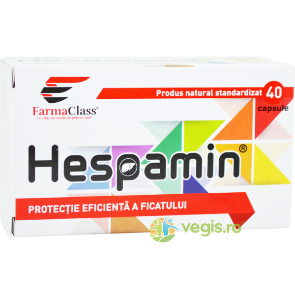 Hespamin 40cps, FARMACLASS, Capsule, Comprimate, 1, Vegis.ro