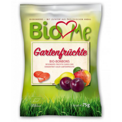 Bomboane cu Fructe de Gradina Fara Gluten Ecologice/Bio 75g BIO LOVES ME