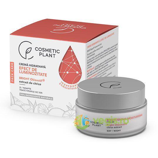 Crema Hidratanta cu Efect de Luminozitate Face Care 50ml, COSMETIC PLANT, Cosmetice ten, 1, Vegis.ro