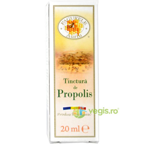 Tinctura de Propolis 20ml, EUROAPICOLA, Tincturi simple, 3, Vegis.ro
