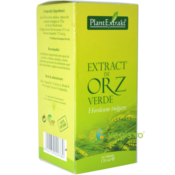 Extract Orz Verde 120ml, PLANTEXTRAKT, Gemoderivate, 3, Vegis.ro