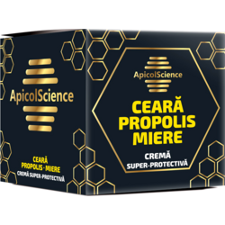 Crema Super-Protectiva cu Ceara, Propolis si Miere 75ml APICOLSCIENCE