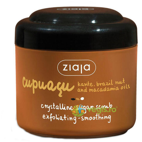 Cupuacu  - Scrub Exfoliant de Corp cu Zahar Cristalin 200g Pachet 1+1, ZIAJA, Pachete Cosmetice, 2, Vegis.ro