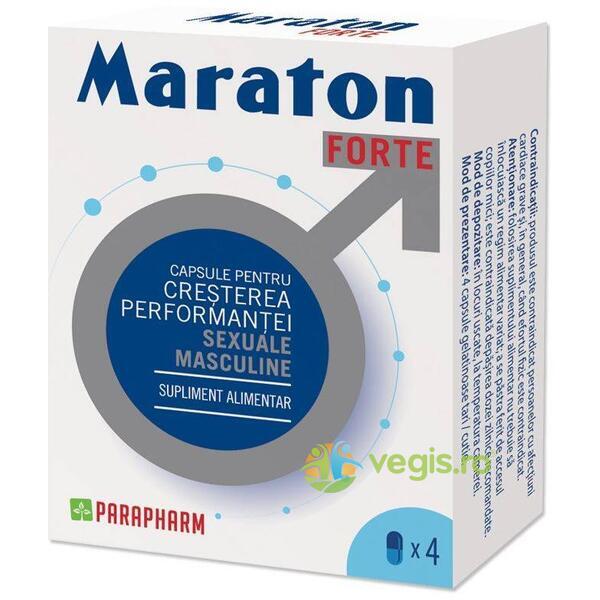 Maraton Forte 4cps, QUANTUM PHARM, Pentru Barbati, 1, Vegis.ro