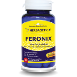 Feronix (Fier Bisglicinat) 30Cps HERBAGETICA