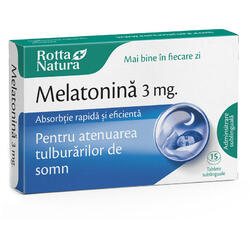 Melatonina 3mg 15cpr ROTTA NATURA