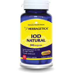 Iod Natural 500mcg 30cps HERBAGETICA